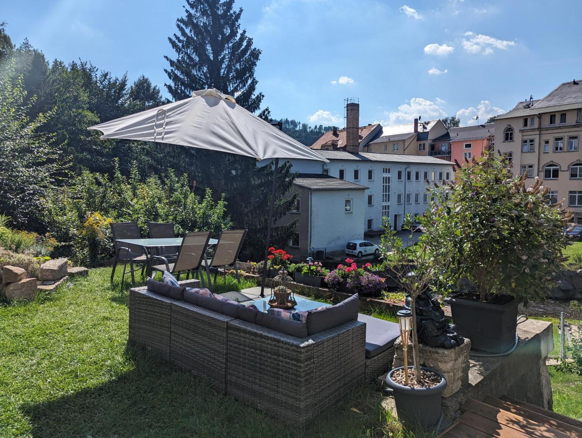 Apartamento Uo2 - Urlaubsmagie - Garten, Whirlpool, Sauna Sebnitz Exterior foto