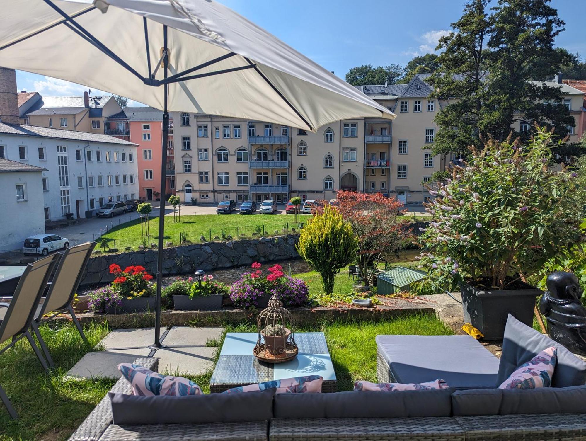 Apartamento Uo2 - Urlaubsmagie - Garten, Whirlpool, Sauna Sebnitz Exterior foto