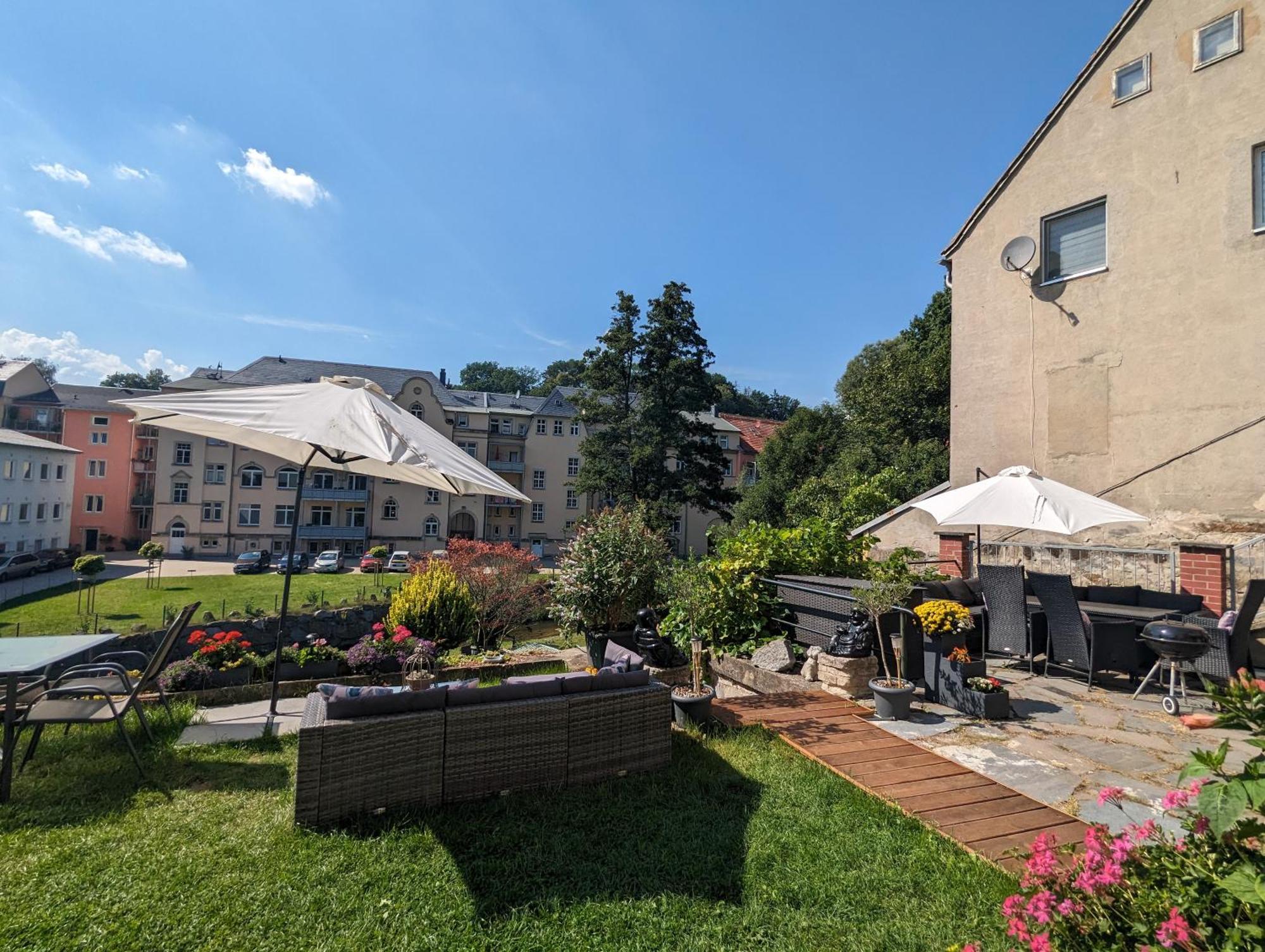 Apartamento Uo2 - Urlaubsmagie - Garten, Whirlpool, Sauna Sebnitz Exterior foto