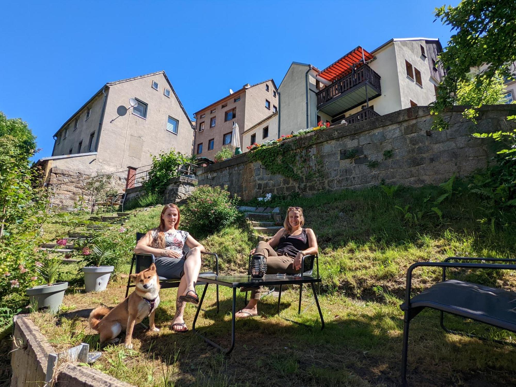 Apartamento Uo2 - Urlaubsmagie - Garten, Whirlpool, Sauna Sebnitz Exterior foto
