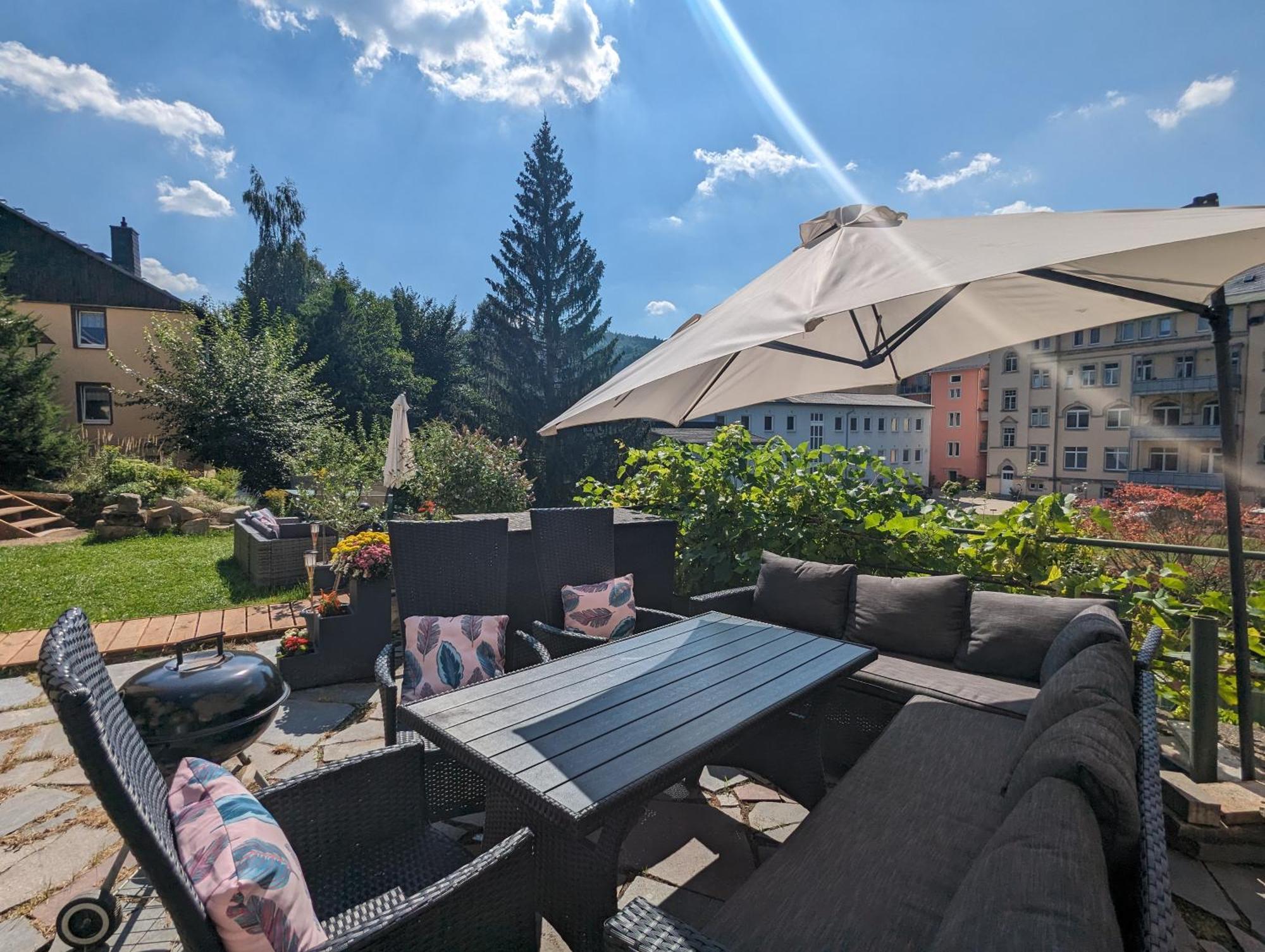 Apartamento Uo2 - Urlaubsmagie - Garten, Whirlpool, Sauna Sebnitz Exterior foto