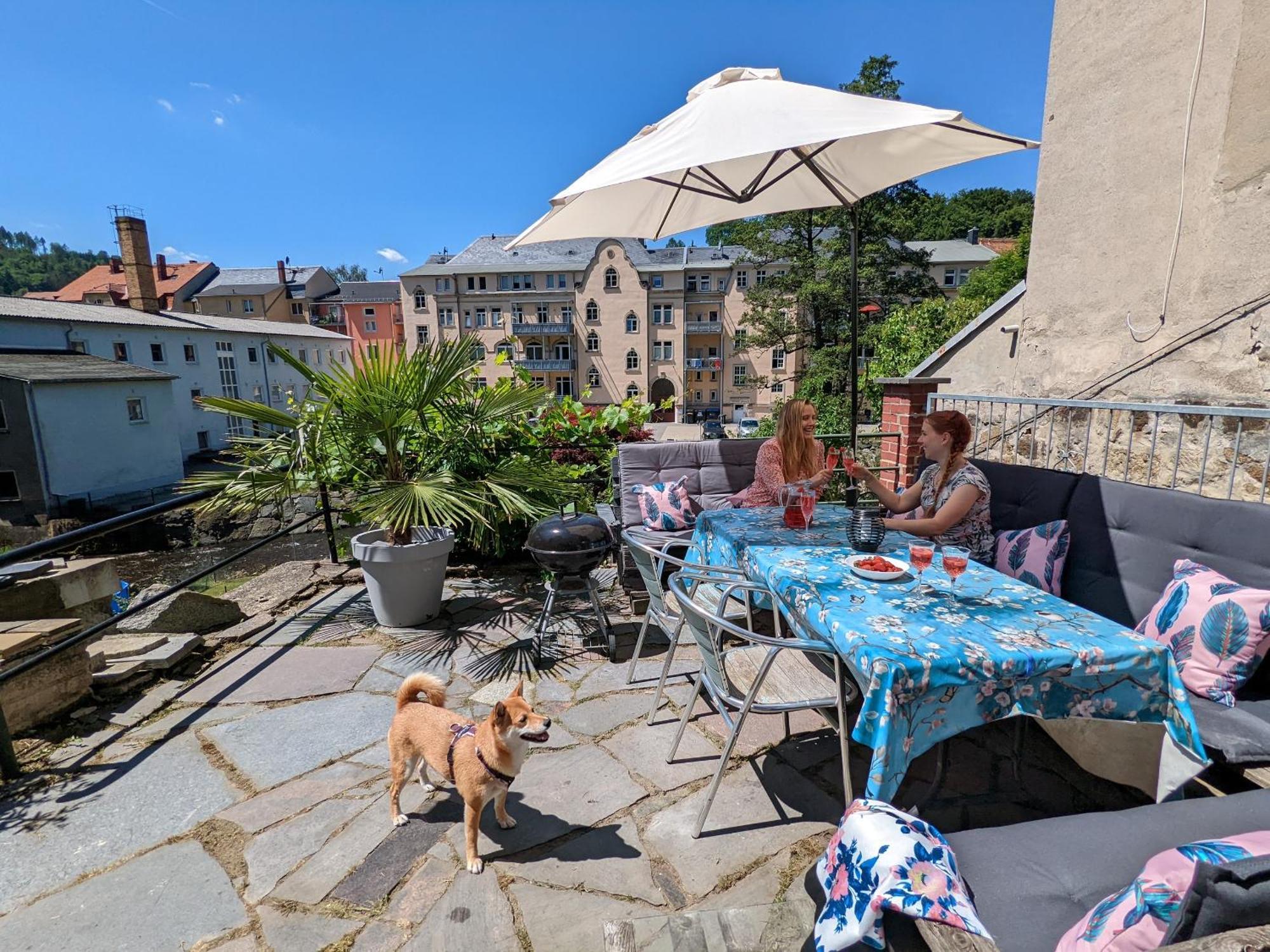Apartamento Uo2 - Urlaubsmagie - Garten, Whirlpool, Sauna Sebnitz Exterior foto
