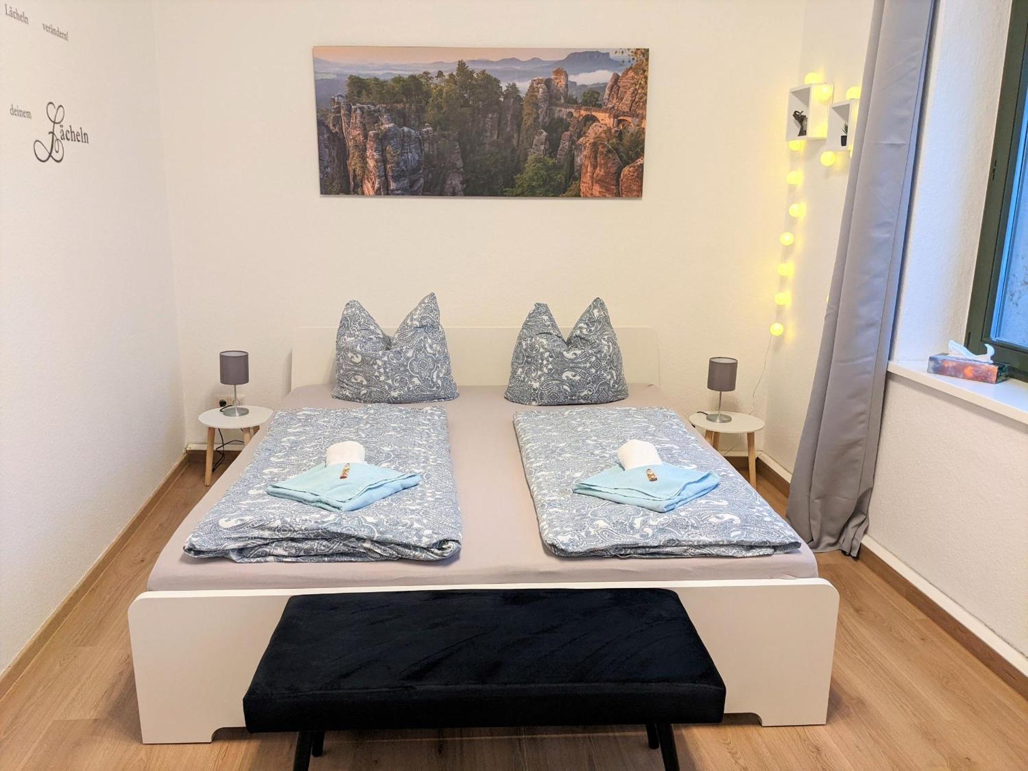 Apartamento Uo2 - Urlaubsmagie - Garten, Whirlpool, Sauna Sebnitz Exterior foto